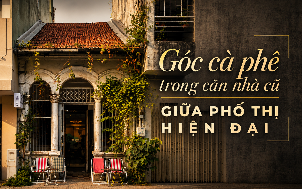 Yêu một căn nhà cũ từ thời sinh viên, nhiều năm sau người kiến trúc sư biến nó thành quán cà phê giữ lại hồn Sài Gòn xưa