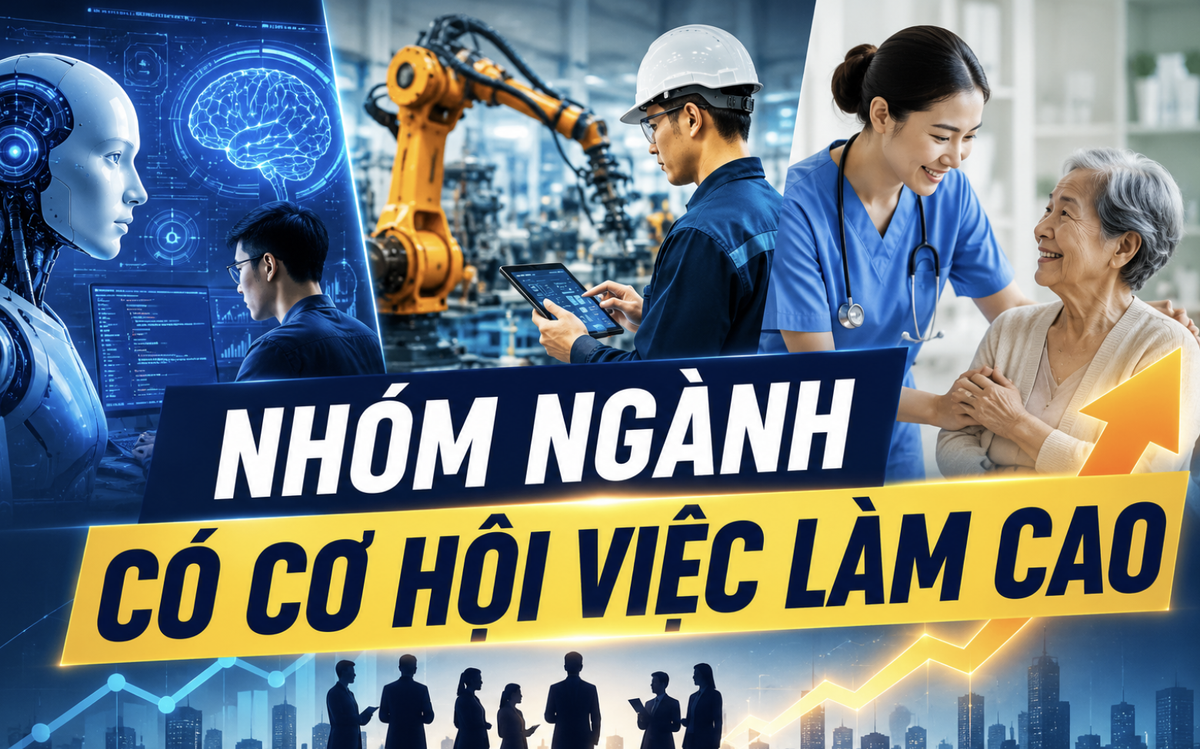 3 ngành học "khát" nhân lực nhất hiện nay: AI c...