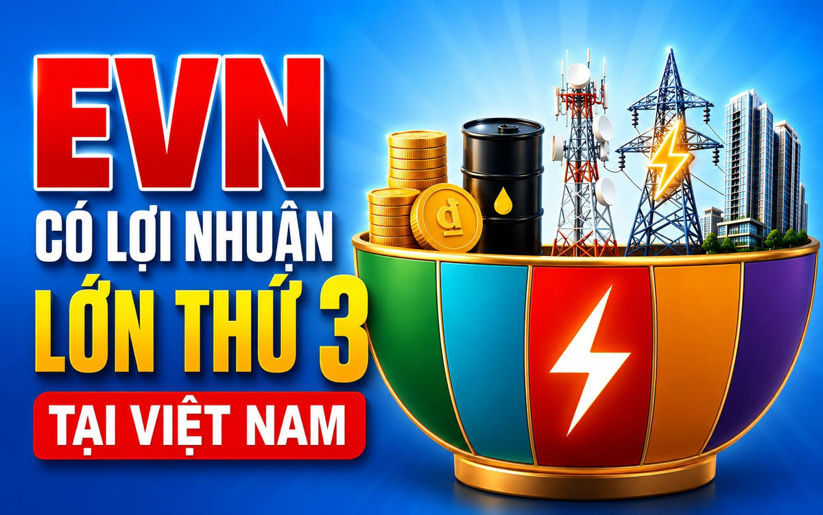 EVN lãi đột biến gần 55.000 tỷ, lớn thứ 3 Việt ...