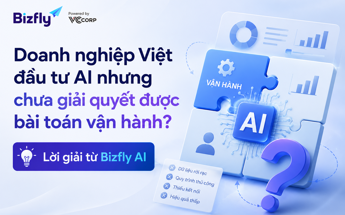 Bizfly AI (VCCorp): Lời giải cho bài toán vận hành AI của doanh nghiệp Việt