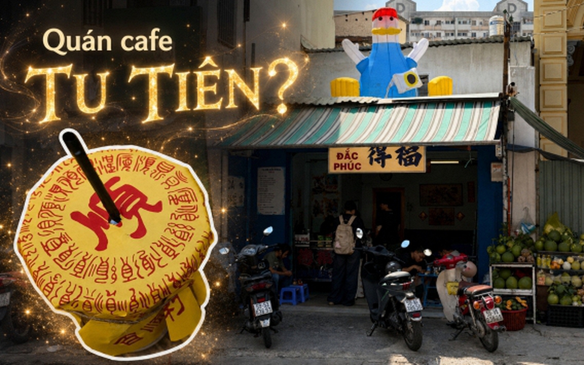 "1 ly Luyện khí, 2 ly Trúc cơ": Quán cafe tu ti...