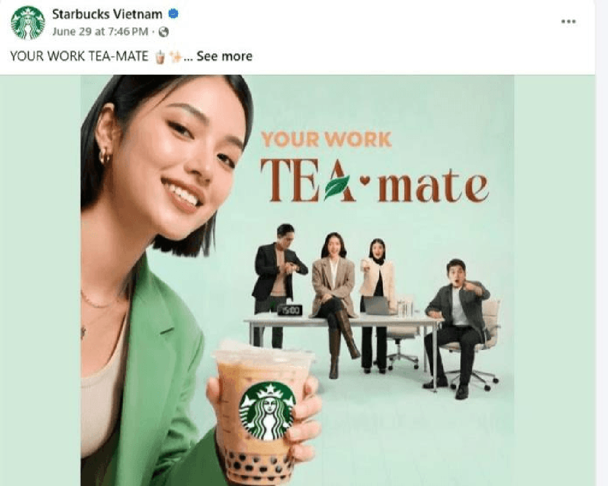 Sau hơn 13 năm vào Việt Nam, Starbucks lần đầu ...