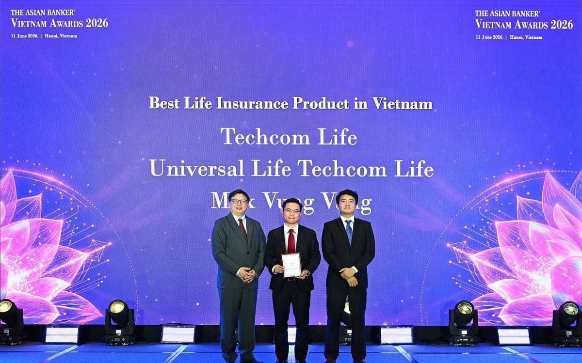Techcom Life trở thành công ty bảo hiểm nhân thọ tiên phong tại Việt Nam giành cú đúp giải thưởng The Asian Banker