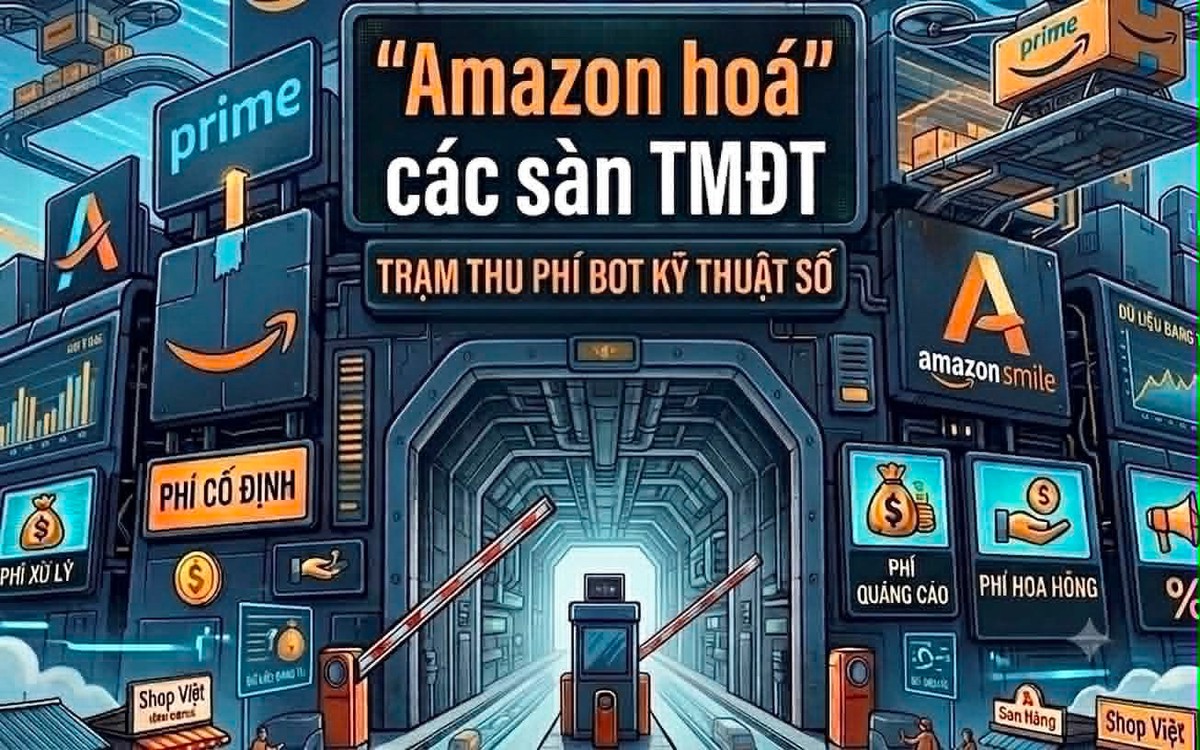 Lật ngửa chiêu "Amazon hóa" tại các sàn TMĐT: T...