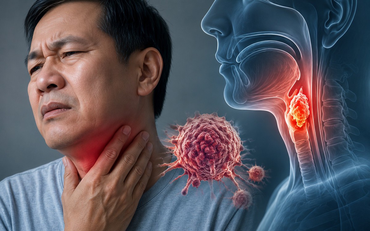 Bác sĩ cảnh báo: 6 DẤU HIỆU bất thường ở cổ họng có thể liên quan đến ung thư, nhiều người nhầm là viêm họng thông thường