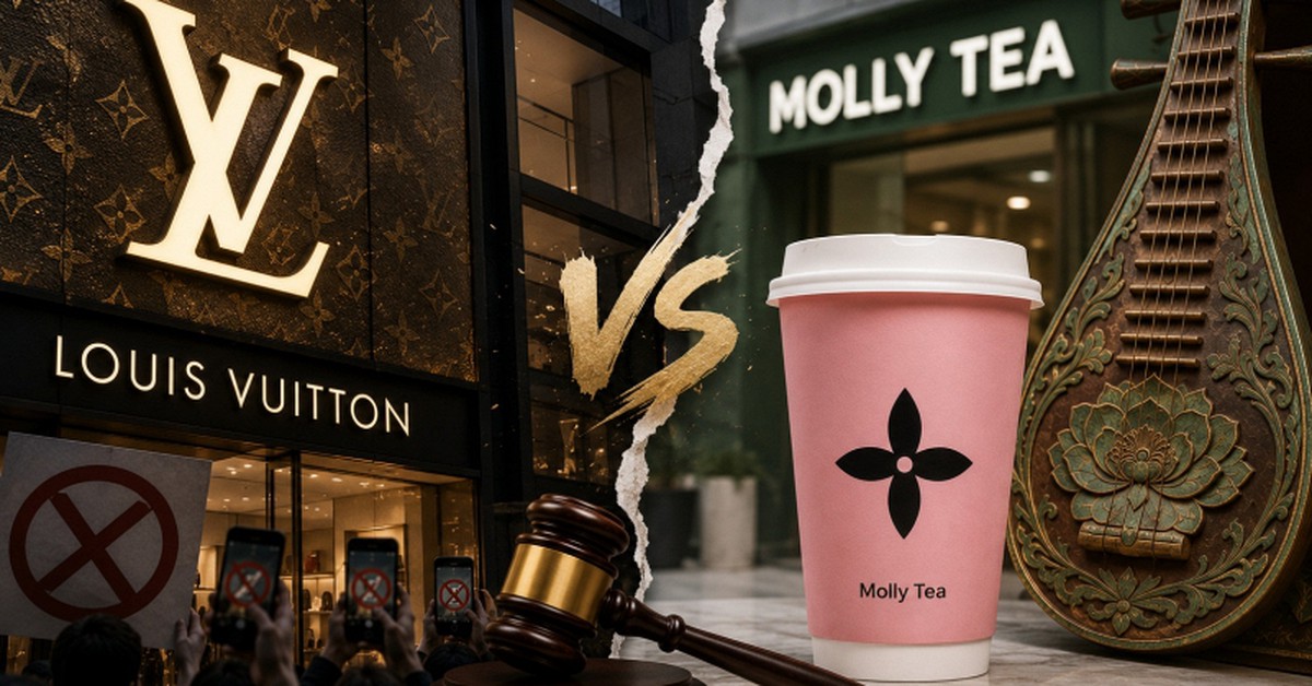 CĂNG NHẤT LÚC NÀY: Người Trung Quốc đồng loạt tẩy chay Louis Vuitton vì đã thắng kiện Molly Tea còn đòi kiện thêm Cục Sở hữu trí tuệ