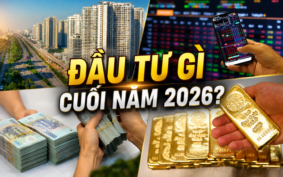 Vàng tăng 300% trong 3 năm, tiền gửi lên tới 9%...