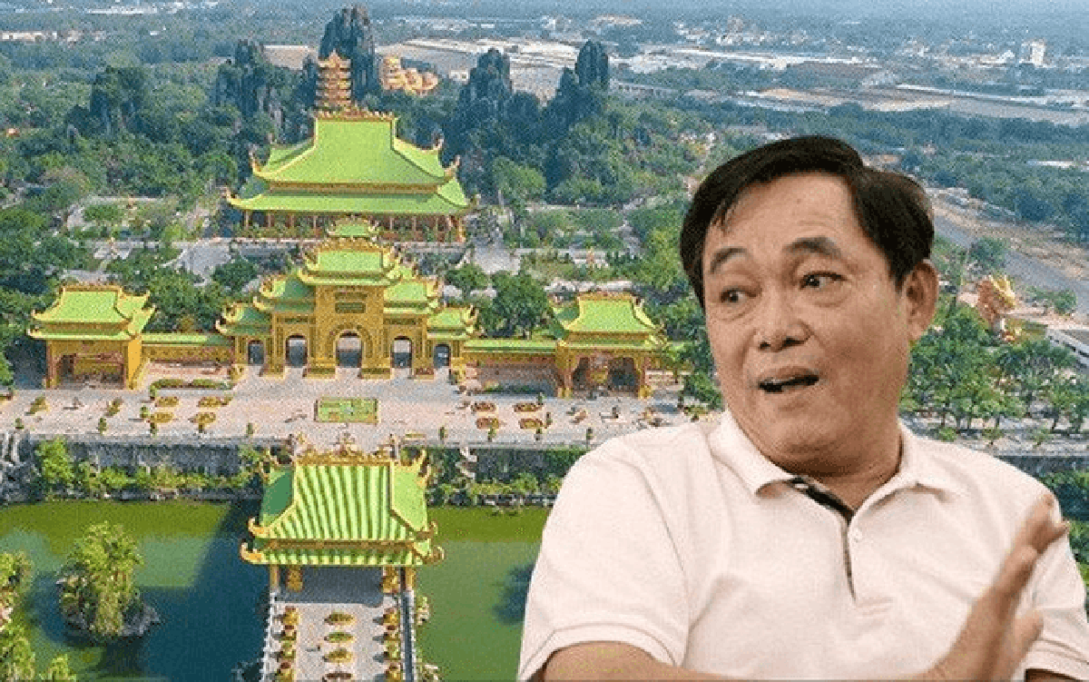 Đại gia Dũng "lò vôi" từng ăn chay nhiều năm: Là ông chủ Khu du lịch Đại Nam, có đền thờ 5.000m2 dát vàng 24K, từng lập kỷ lục lớn nhất Việt Nam