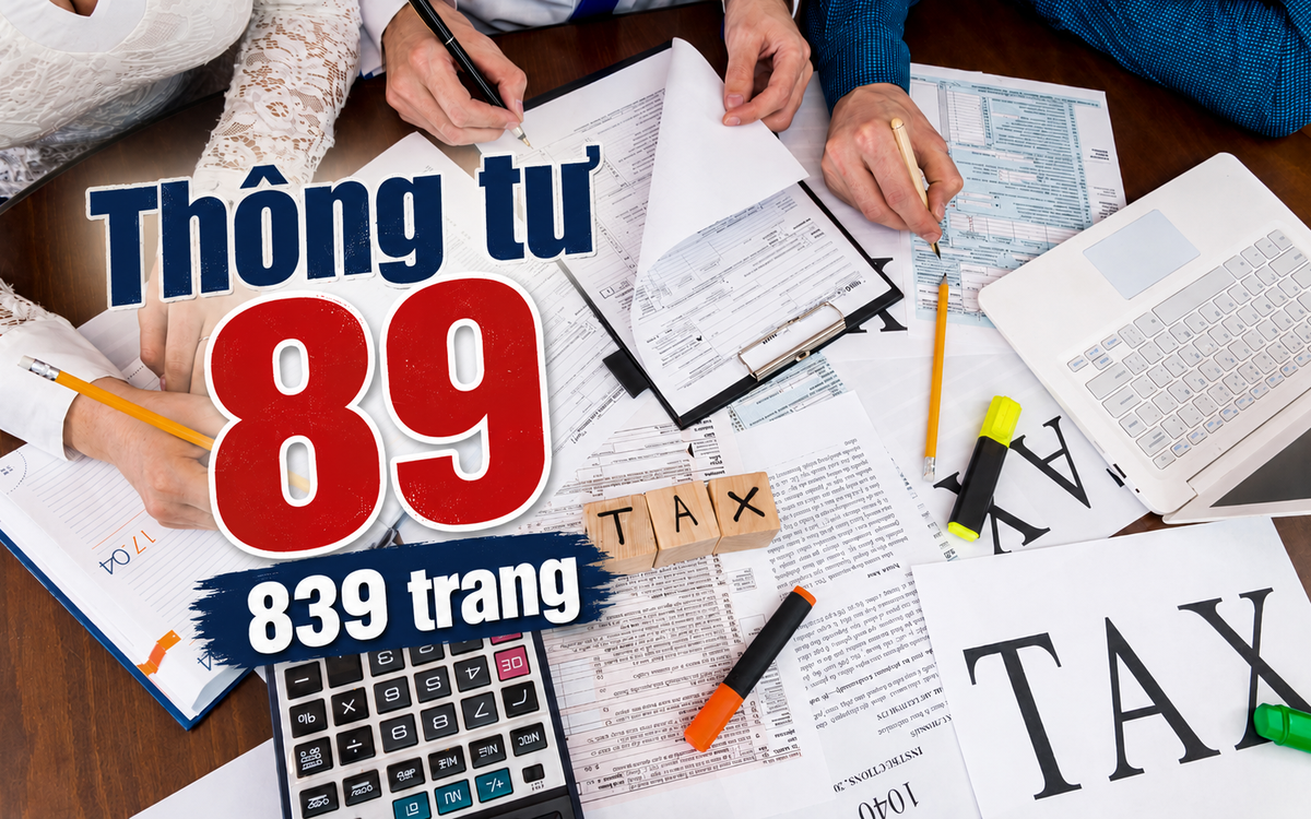 Xuất hiện "siêu thông tư thuế" gần 840 trang - ...