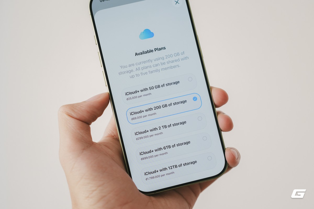 Apple tăng giá iCloud+ tại Việt Nam, gói 50 GB tăng mạnh nhất
