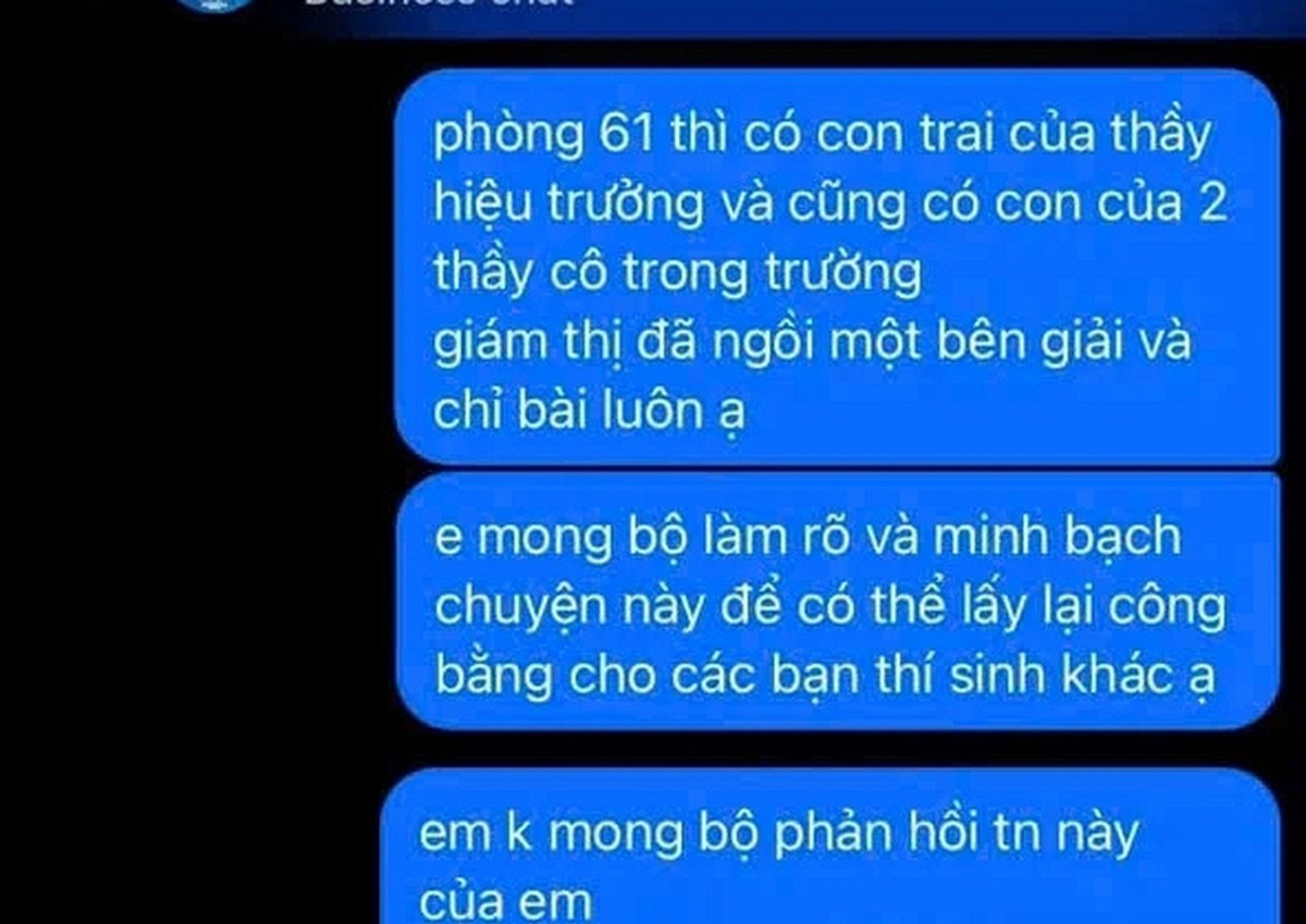 Nóng: Khởi tố vụ sai phạm thi tốt nghiệp THPT tại Quảng Trị sau tin nhắn gửi Bộ GD-ĐT