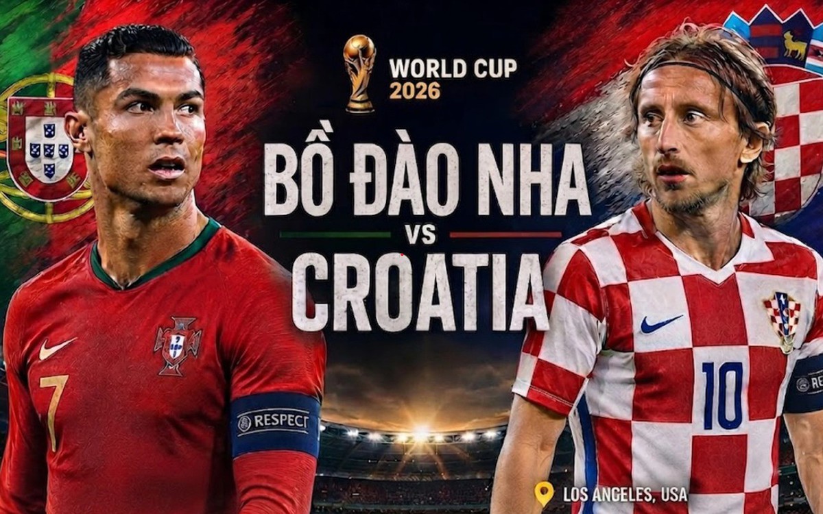 Lịch thi đấu và trực tiếp World Cup 2026 ngày 2/7, rạng sáng 3/7: Bồ Đào Nha chạm trán Croatia