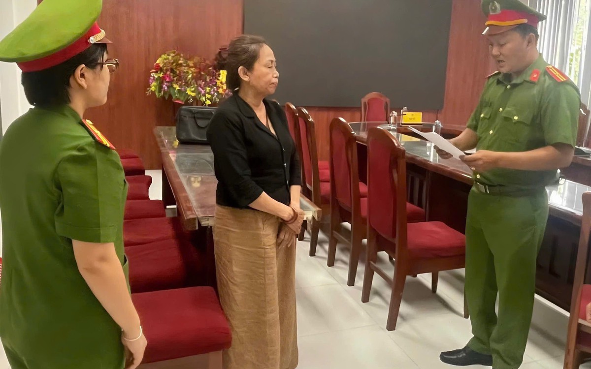 Bắt tạm giam môi giới bất động sản Nguyễn Thị Lệ Hoa 56 tuổi