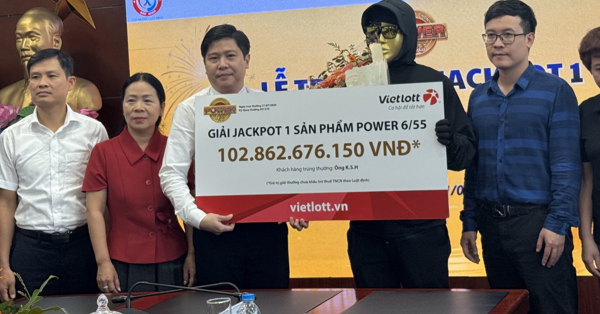 Vietlott: Một người Hàn Quốc vừa trúng jackpot 103 tỷ đồng