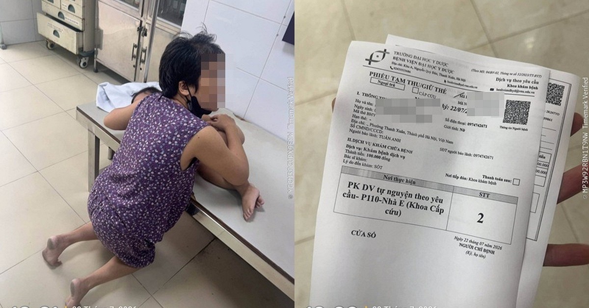 Chở cháu bé 2 tuổi bị sốt co giật đi cấp cứu, nam thanh niên mong được CSGT xem xét nếu bị phạt nguội