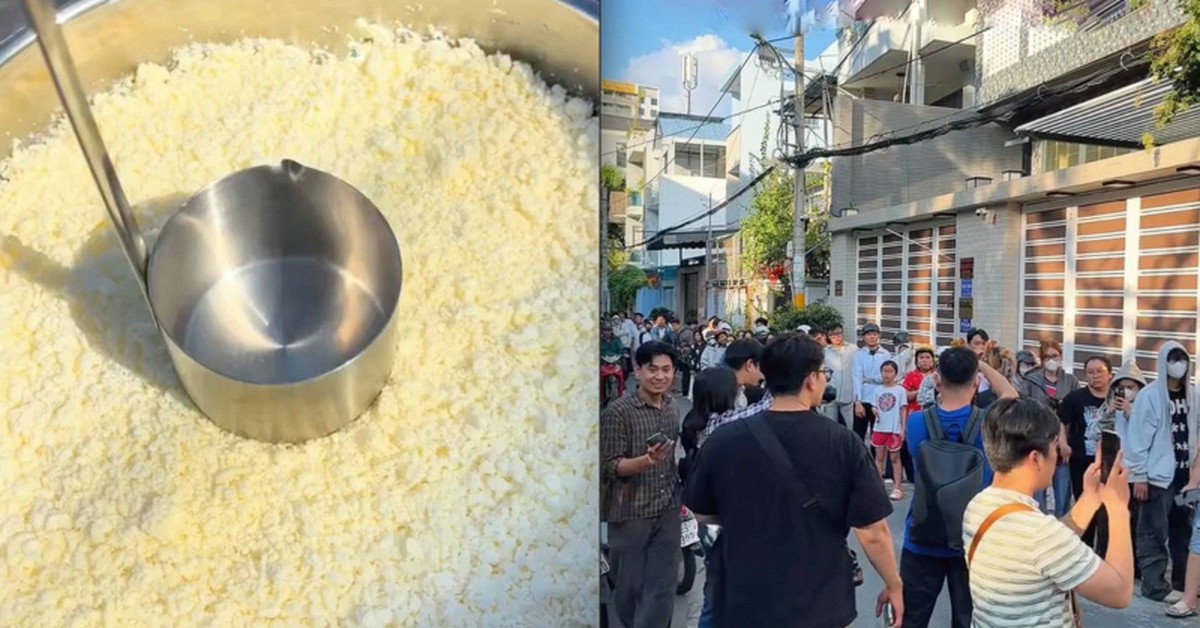 Cả TP.HCM đang xếp hàng chờ mua "Sữa tuyết Vân ...