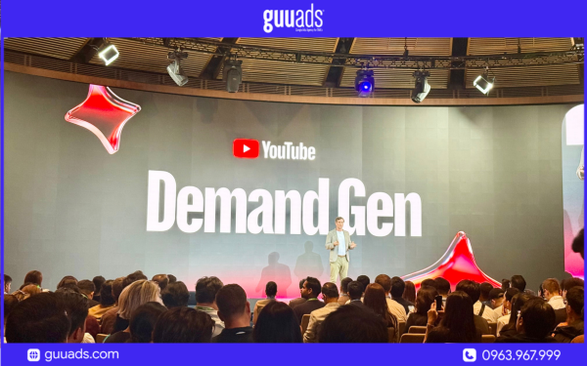 GuuAds tham dự Google Marketing Live 2026, cập nhật xu hướng YouTube Ads