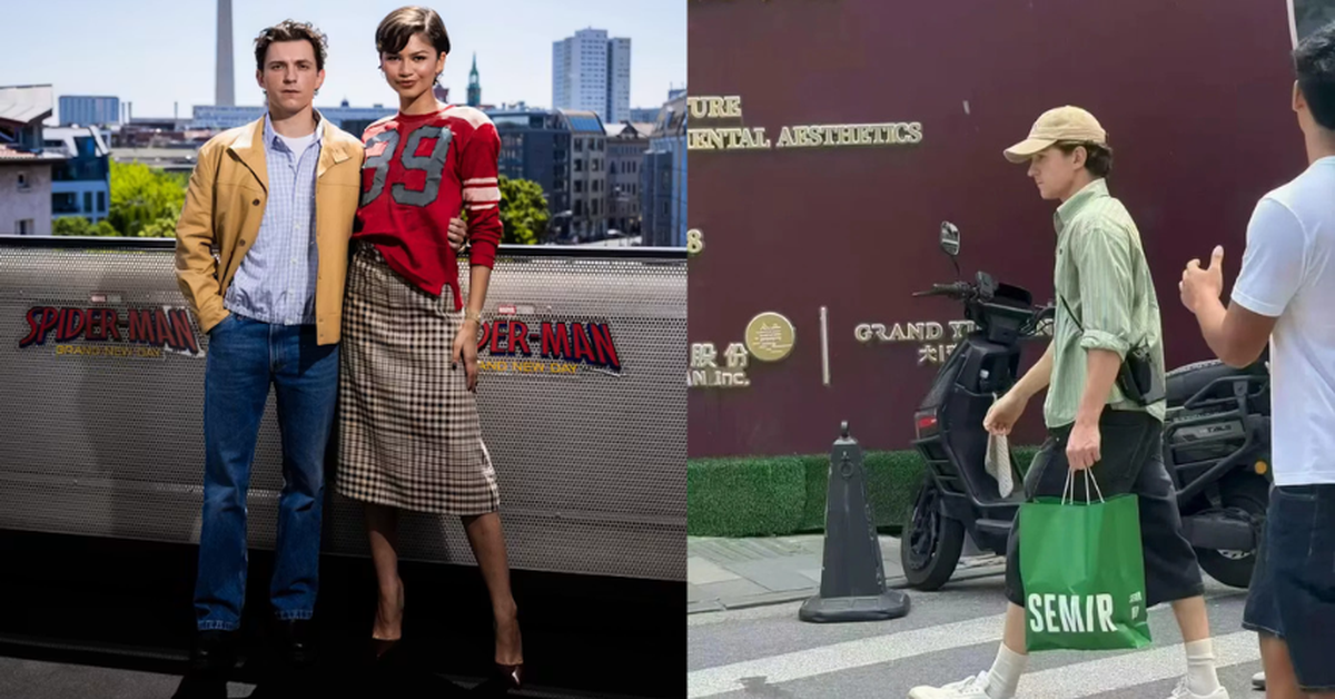 Không cần chiến dịch tiền tỷ, Tom Holland khiến thương hiệu Trung Quốc cháy hàng chỉ bằng một chiếc quần lửng giảm giá mua vội giữa trời nóng