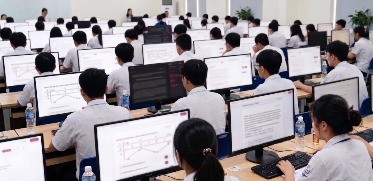 Dự kiến từ 2027 thi tốt nghiệp THPT trên máy tí...