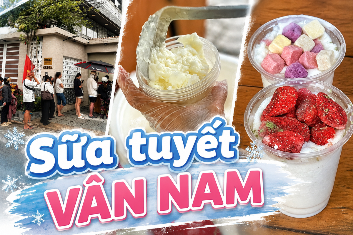 Khách xếp hàng dài chờ mua "Sữa tuyết Vân Nam":...
