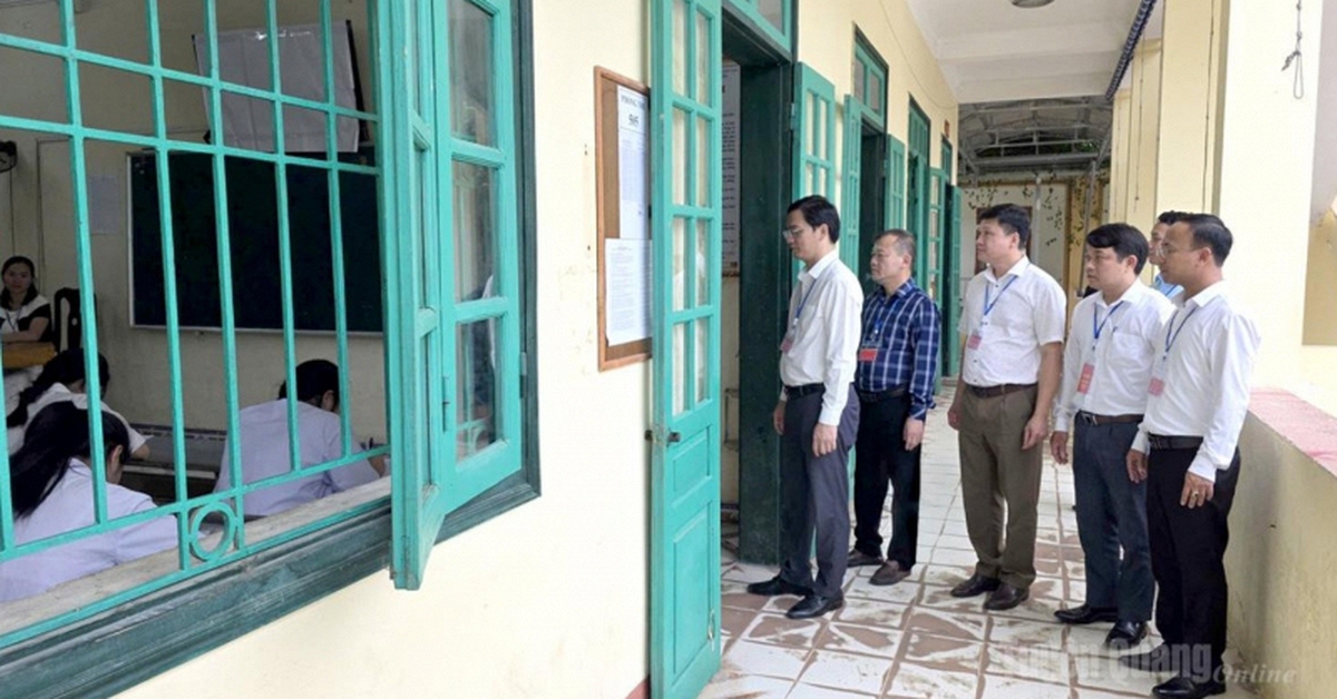 Gần 300 học sinh chuyên Tuyên Quang đạt 9, 10 điểm Toán tốt nghiệp: Công an vào cuộc kiểm tra