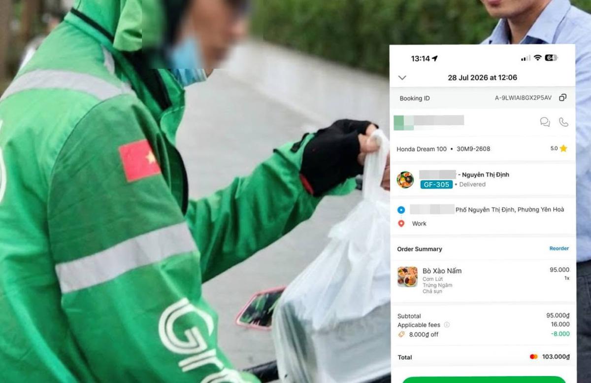 Nam khách hàng ở Hà Nội bất ngờ bị tố "đánh shipper" sau khi nhận đồ ăn: Grab xin lỗi, tài xế thừa nhận báo cáo sai sự thật