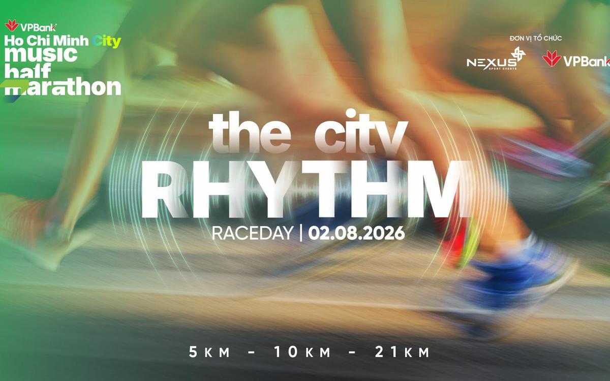 Khám phá nhịp điệu sôi động và chuyên biệt từ VPBank Ho Chi Minh City Music Half Marathon 2026