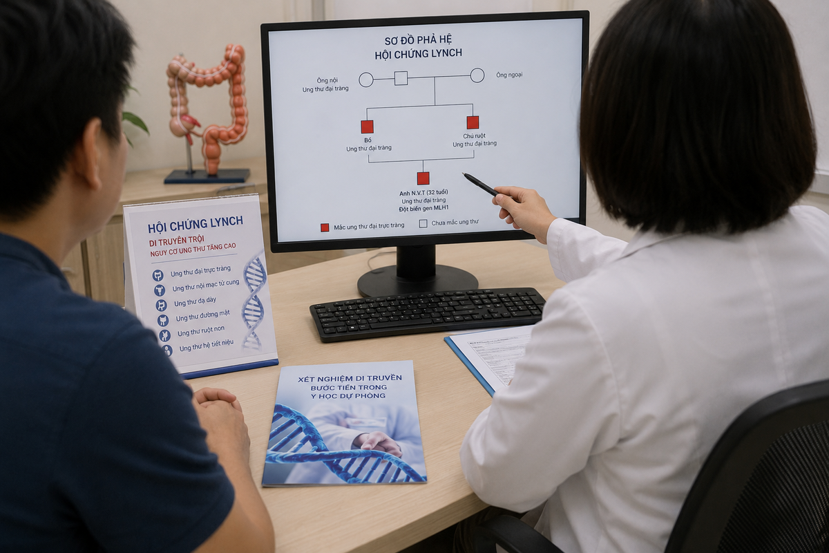 3 người trong gia đình mắc ung thư đại tràng: Hé lộ "thủ phạm" giấu mặt trên gene