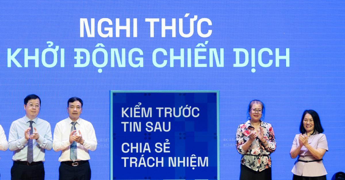 Bộ Công an chính thức phát động chiến dịch thay đổi thói quen triệu người dùng MXH giữa thời AI, ra mắt bản tin soi thật - giả trên VTV