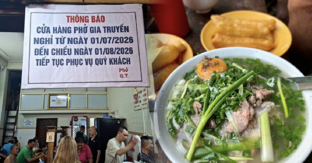 Hà Nội có quán phở năm nào cũng đều đặn đóng cửa 2 tháng để đi chơi: Khách quen nói "đó là chuyện bình thường"