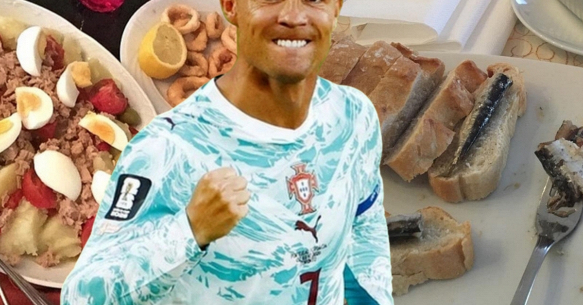 Bữa ăn quan trọng nhất của Ronaldo