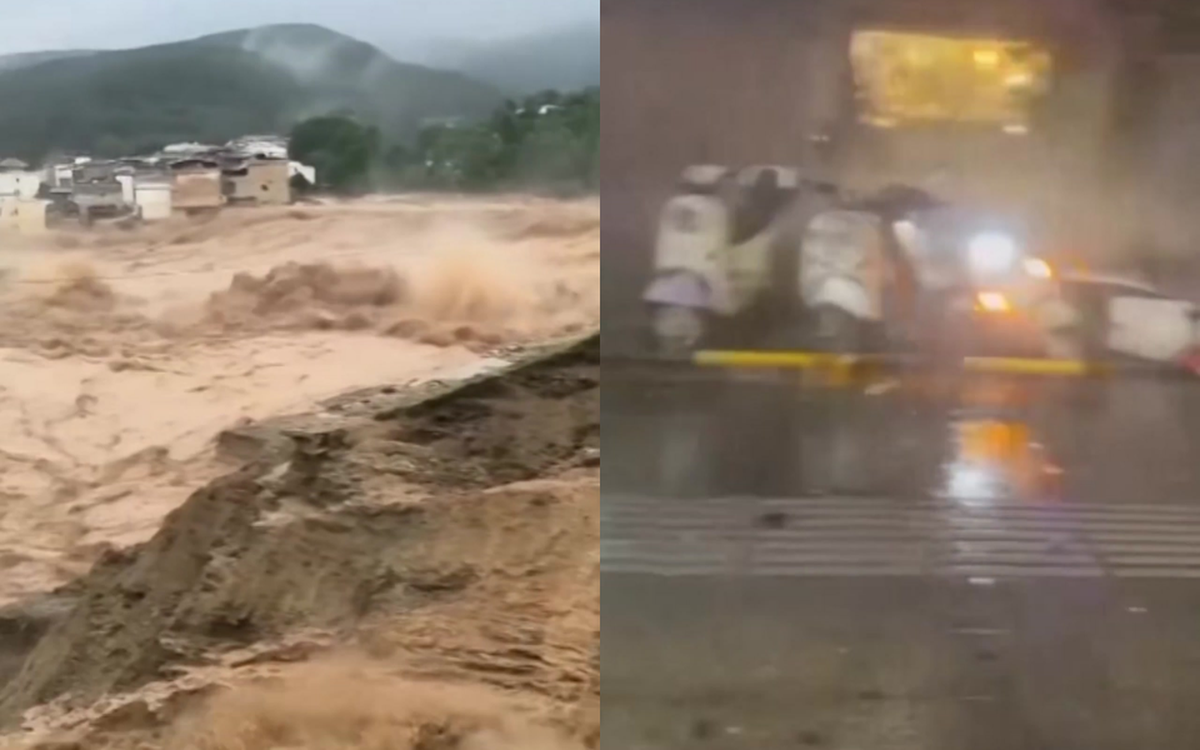 Kinh hoàng cảnh tượng bão Maysak quần thảo Trung Quốc khiến nhiều người thiệt mạng, gần 50.000 người phải sơ tán