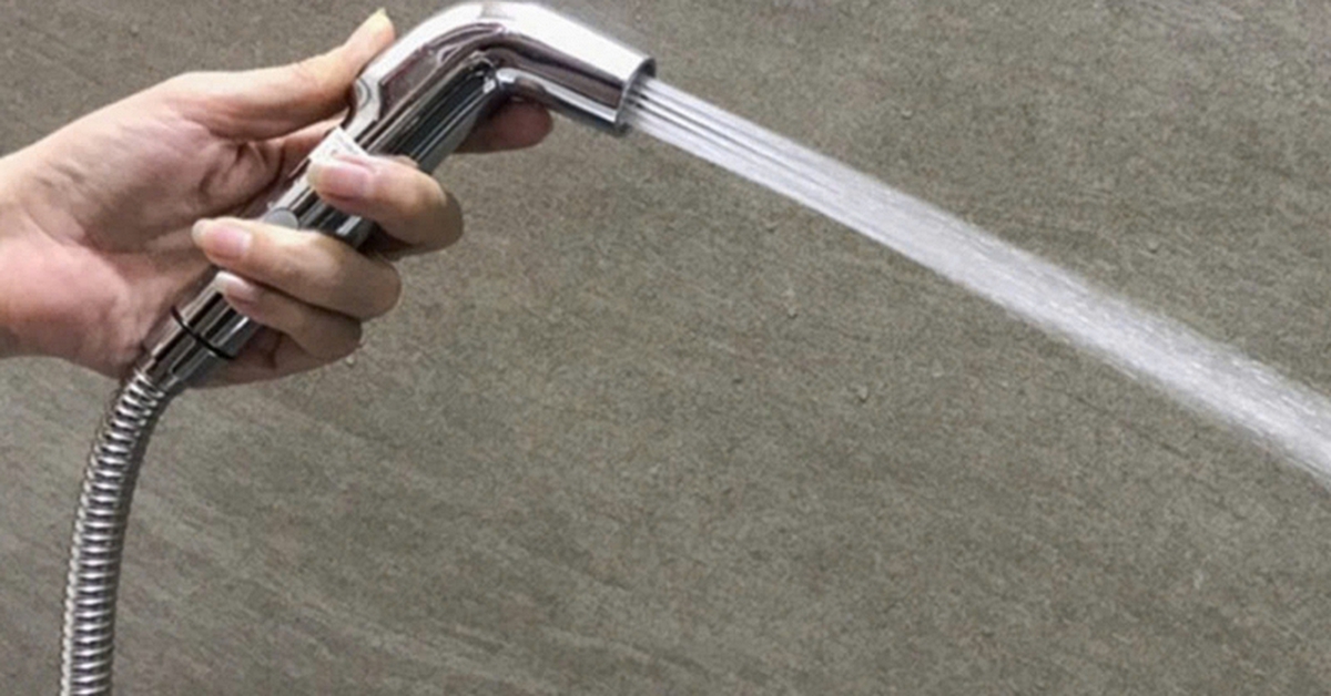 Cảnh báo đến người dùng vòi xịt hàng ngày
