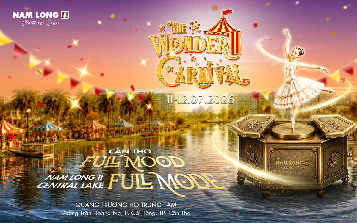 Lần đầu tiên Cần Thơ có lễ hội Carnival mang cảm hứng rạp xiếc Mỹ thập niên 80