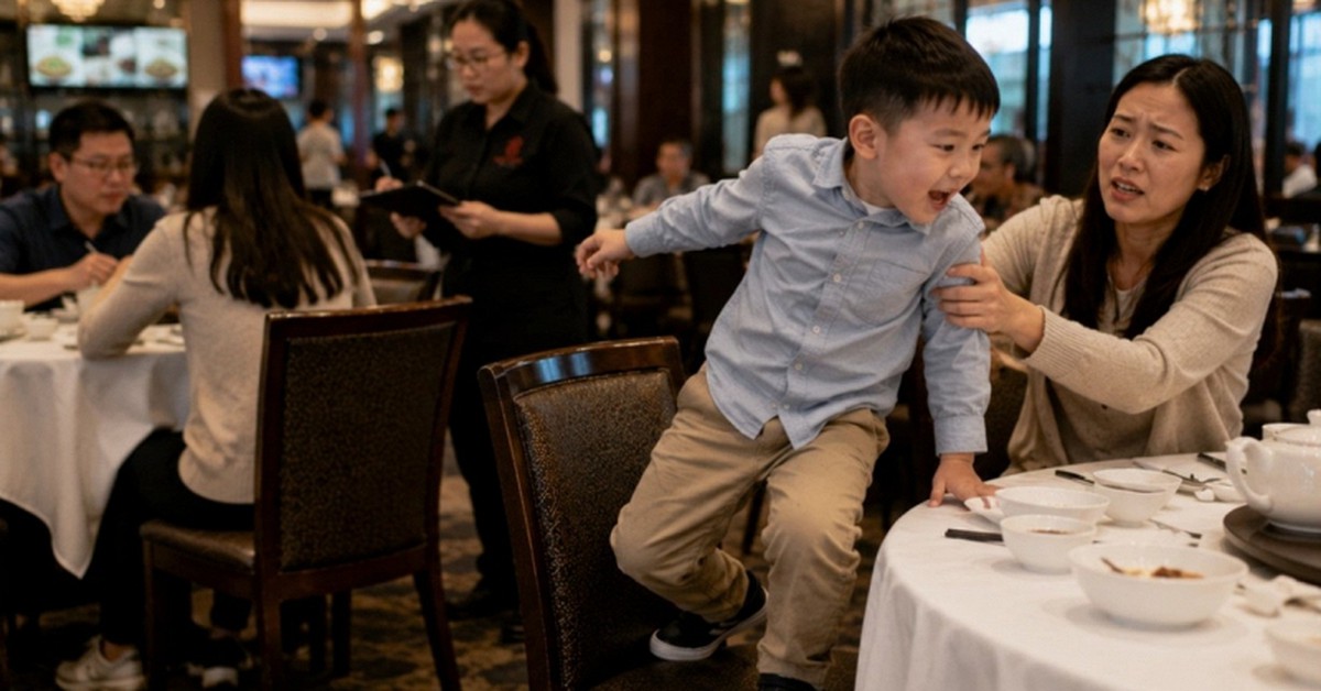 Một nhà hàng ra thông báo phạt tiền phụ huynh nếu để trẻ quậy phá: "Đây không phải sân chơi"