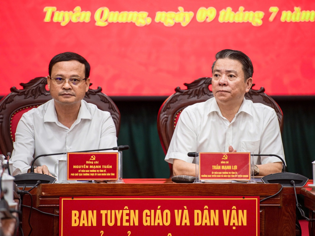 Trực tiếp: Tuyên Quang họp báo thông tin vụ 146 điểm 10 Toán