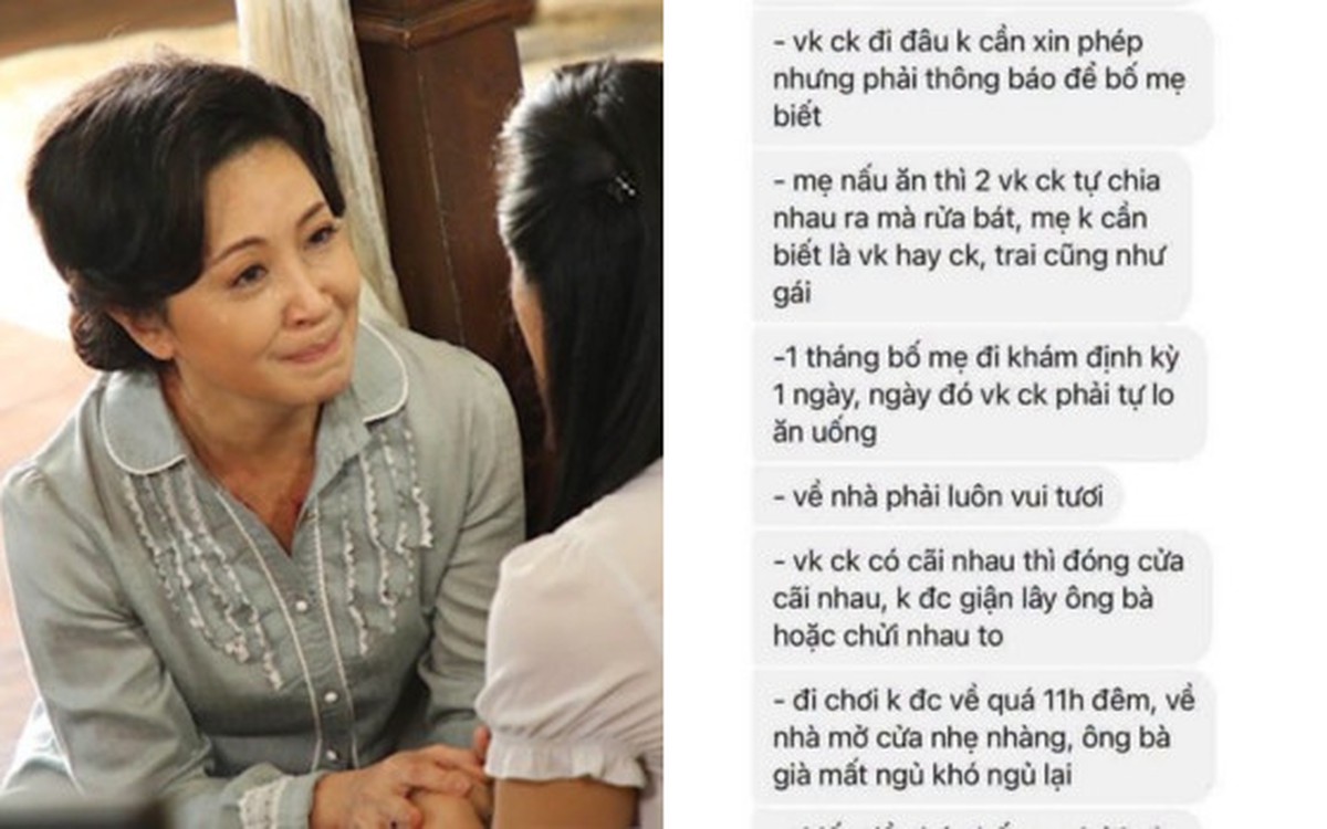 Mẹ chồng gửi ‘bản nội quy’ cho con dâu tương lai trước ngày cưới: ‘Vàng cưới con giữ, mẹ nấu thì hai vợ chồng tự chia nhau rửa bát’