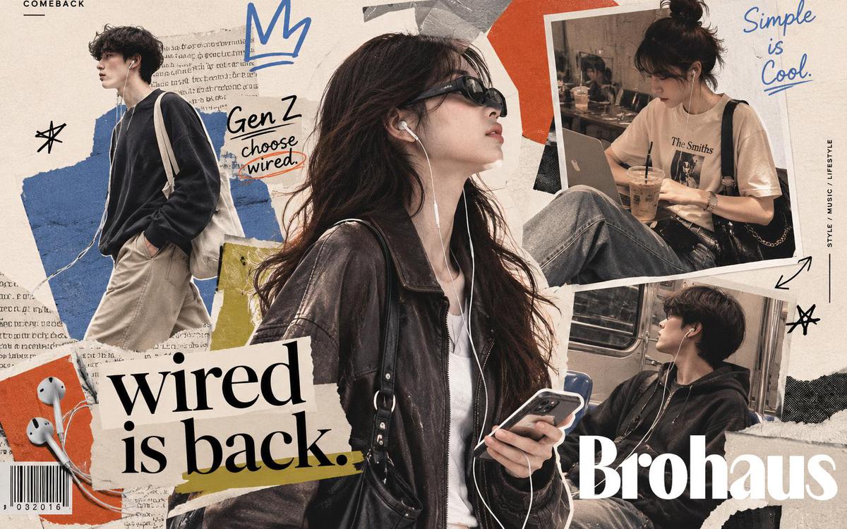 Tai nghe có dây, món đồ từng bị "khai tử" nay trở thành biểu tượng mới của Gen Z