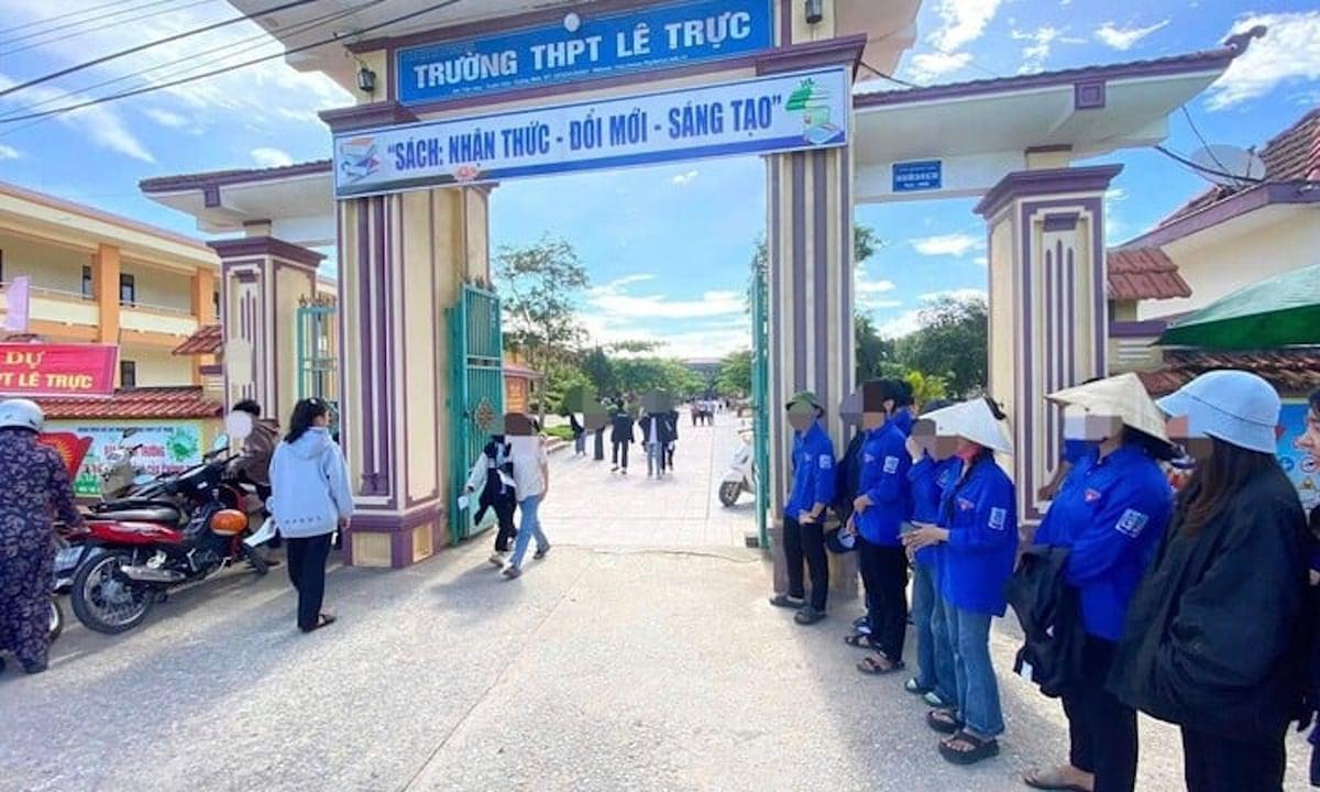 Gian lận thi ở Quảng Trị: Hủy kết quả thi của c...