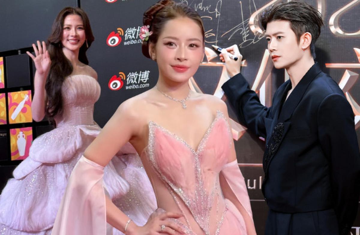 Chi Pu là nghệ sĩ Việt duy nhất bùng nổ visual trên thảm đỏ Gala Weibo, "chặt đẹp" Baifern Pimchanok nhạt nhòa sến sẩm