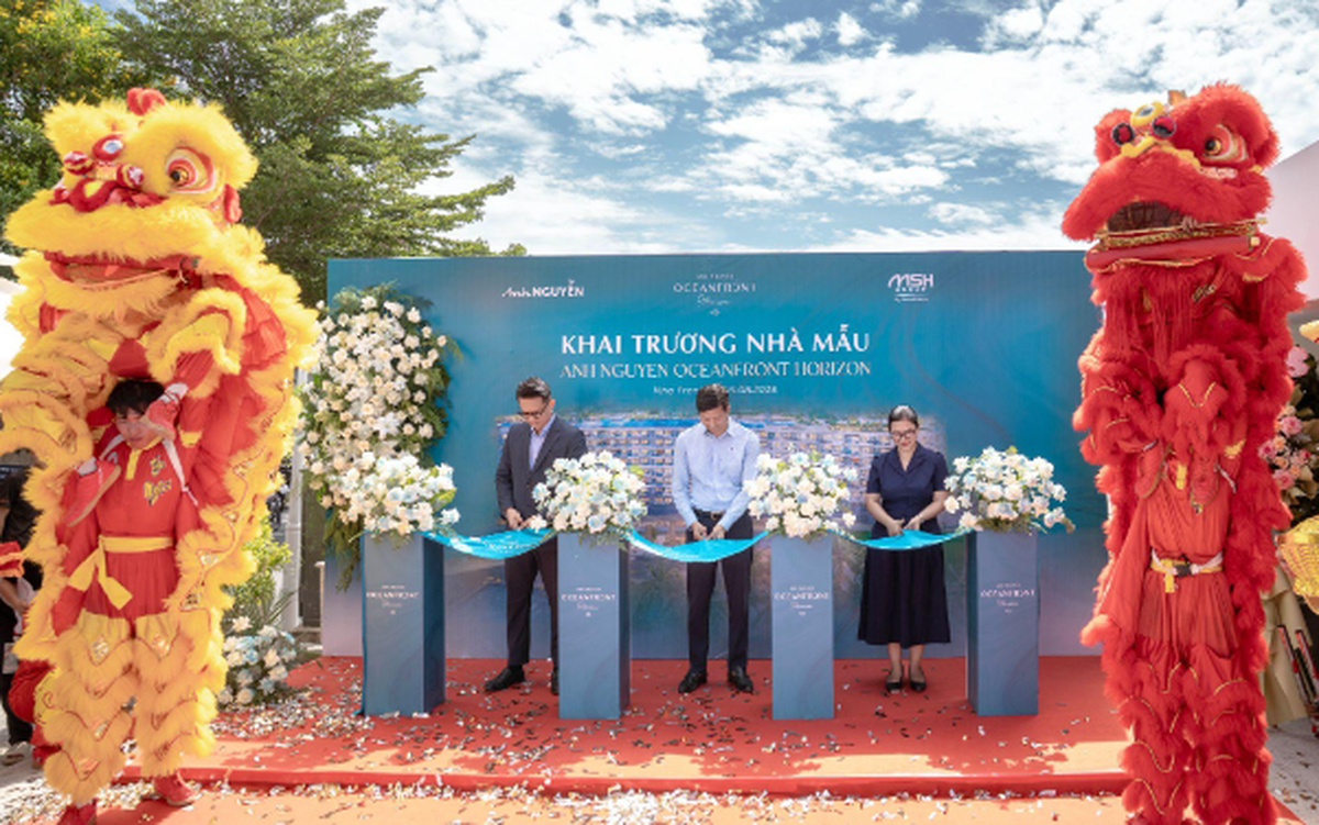 Chính thức khai trương căn hộ mẫu Anh Nguyen Oceanfront Horizon