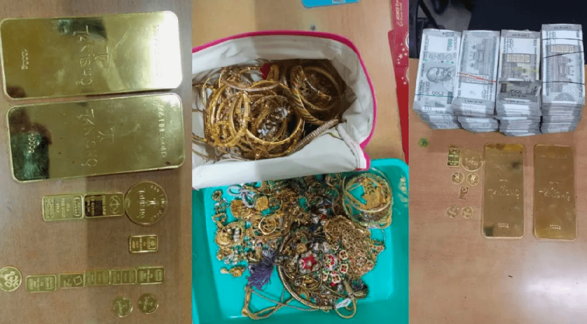 Tịch thu 17 kg vàng trị giá hơn 26 tỷ đồng cùng 21 tỷ tiền mặt, nhiều tài sản trong 7 két sắt của một cựu nhân viên đường sắt Ấn Độ