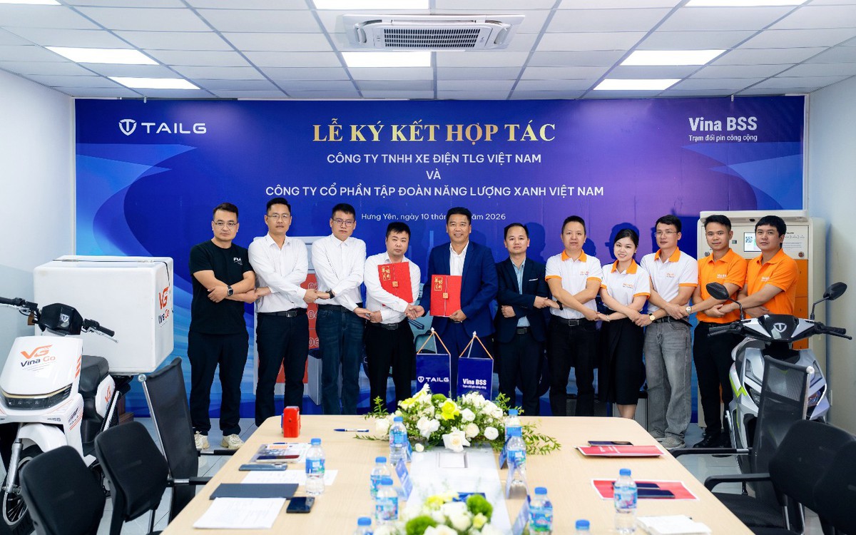 TAILG bắt tay Tập đoàn Năng lượng Xanh Việt Nam: Không chỉ bán xe, hướng tới cả hệ sinh thái vận hành