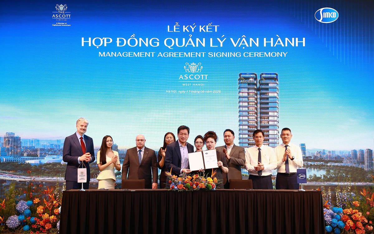 SIMCO bắt tay Ascott: Kiến tạo biểu tượng sống thượng lưu mới tại phía Tây Thủ đô