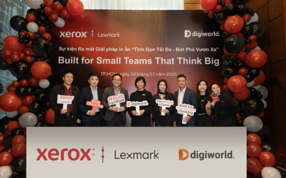 Xerox chính thức hiện diện - Bắt tay cùng Digiworld mang chuẩn in ấn toàn cầu đến Việt Nam