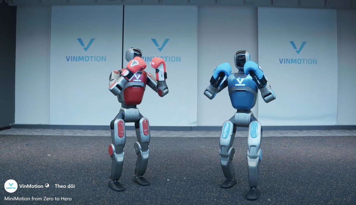 Tỷ phú Phạm Nhật Vượng gây bất ngờ với robot mới: Có thể nhào lộn và chịu tải tới 85kg