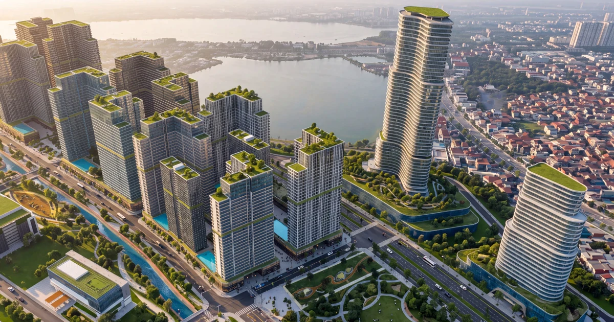 Hà Nội: Lấy ý kiến người dân về Khu đô thị đa mục tiêu tại bãi sông Hồng