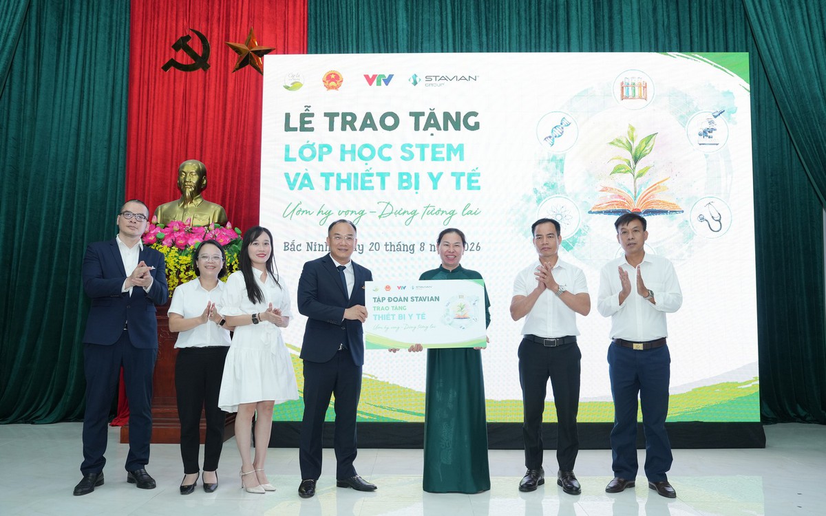Stavian triển khai dự án “Ươm hy vọng – Dựng tương lai” tại Bắc Ninh