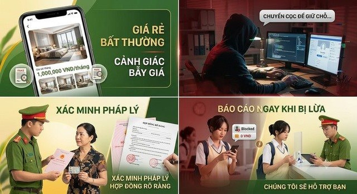 Nguy cơ lừa đảo khi thuê nhà, phòng trọ giá rẻ qua mạng xã hội