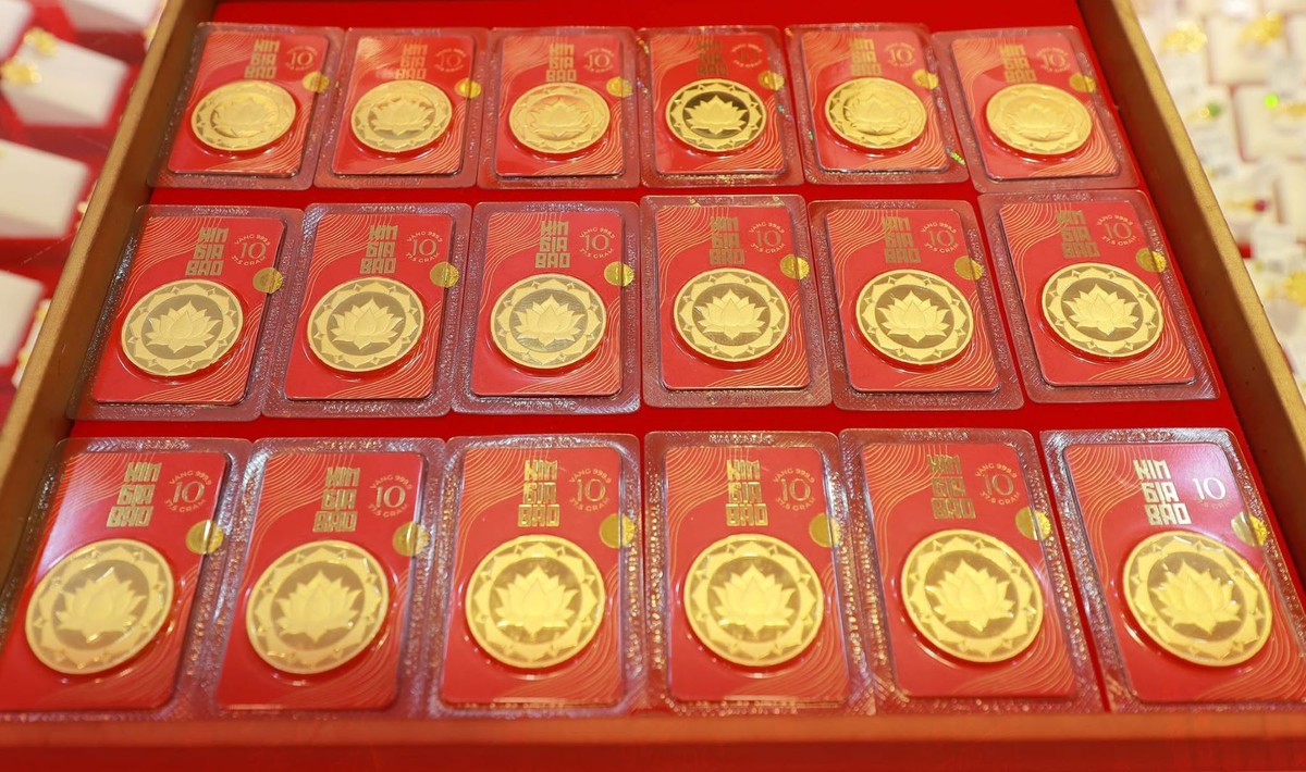 Giá vàng tăng phiên thứ 6 liên tiếp